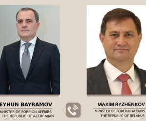 
Belarusun XİN rəhbəri Ceyhun Bayramovazəng edib