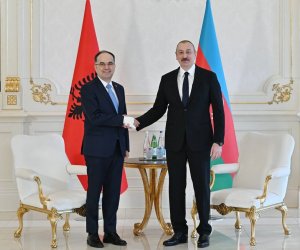 Алиев благодарит Албанию за открытость и решительность
