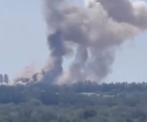 Разбомблен и аэропорт острова Киш