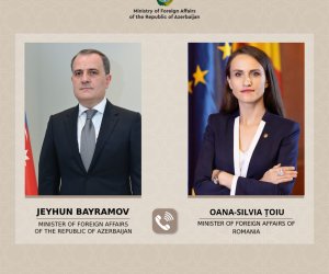 Azərbaycan və Portuqaliya XİN rəhbərləri beynəlxalq təhlükəsizlik məsələlərini müzakirə ediblər