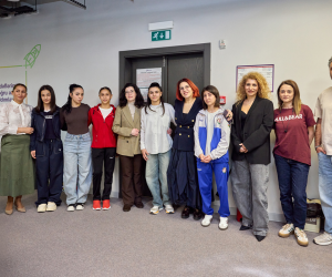 Participants of the &ldquo;White Suits Girls Best&rdquo; initiative visited Azercell