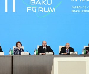 
"Azərbaycan vasitəsilə daşınan yüklərə olan tələbat artır"- Dövlət başçısı