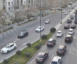 Bakıda sıxlıq müşahidə olunan yollar - SİYAHI