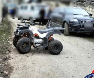 Qubada kvadrisikl qəzaya uğrayıb, ölən var