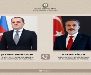 Ceyhun Bayramov Hakan Fidanla telefon danışığı aparıb