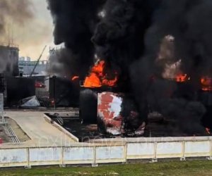 Украина уничтожила 18 резервуаров на крупнейшей нефтебазе в России