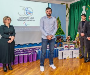 Azercell and the National Paralympic Committee visited Children&rsquo;s Home No. 3