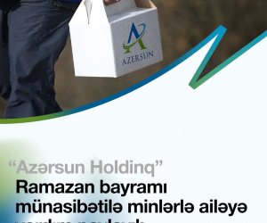 &ldquo;Azərsun Holdinq&rdquo; həssas qrupdan olan əhaliyə yardım edib