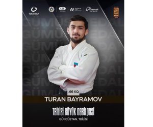 Азербайджанский дзюдоист завоевал серебряную медаль на турнире "Большого шлема"