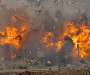 Gəncədə evdə partlayış olub