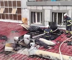 Naxçıvanda restoranda yanğın- İşçilərlə müştərilər təxliyə edilib