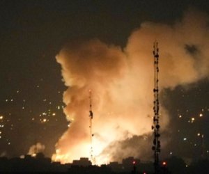 Центр Ирана под бомбами