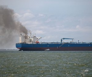 Дрон атаковал турецкий танкер