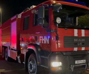 Şirvanda evdə partlayış olub,xəsarət alan var - Video