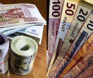 Rubl bahalaşıb, avronun qiyməti dəyişməz qalıb - məzənnə