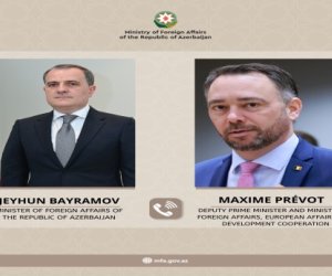 Ceyhun Bayramov və Maksim Prevo arasında telefon danışığı olub