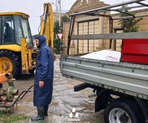 В Баку эвакуированных из-за подтоплений жителей временно переселили в отели