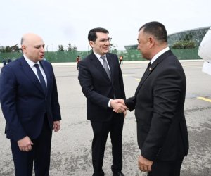 Türkmənistanın Nazirlər Kabineti sədrinin müavini Azərbaycana səfərə gəlib