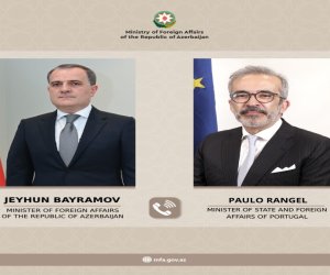 Ceyhun Bayramov portuqaliyalı həmkarı ilə telefon danışığı aparıb