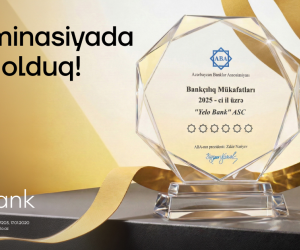 Yelo Bank 6 nominasiya üzrə qalib seçildi