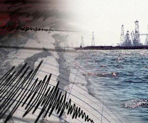 В Каспийском море произошло землетрясение
