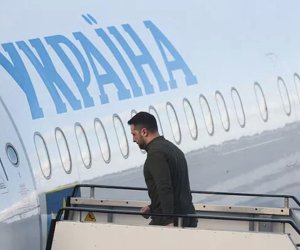 Zelenski Türkiyəyə səfər edib