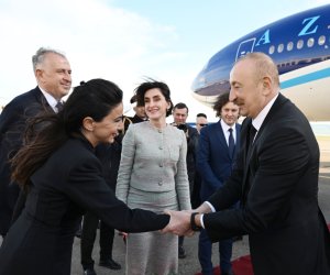 İlham Əliyevin Gürcüstana dövlət səfəri başa çatıb