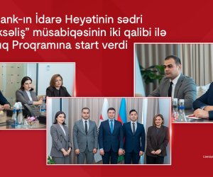 CEO of Kapital Bank launches Mentorship Program for two winners of the 5th &ldquo;Yüksəliş&rdquo; competition