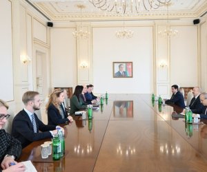 Əliyev Litvanın Baş nazirini qəbul edib