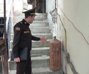 Yanğın təhlükəli avtomobil təmiri sexinin fəaliyyəti dayandırılıb