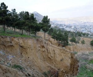Bakıda daha bir ərazidə sürüşmə olub