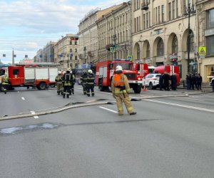 Горит дом матери Дурова