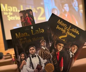 Bakıda &ldquo;Mən, Lalə, bir də Şerlok Holms 2&rdquo; serialının ikinci mövsümü təqdim olunub