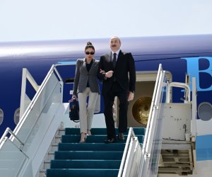 Prezident və xanımı Türkiyəyə səfərə gedib