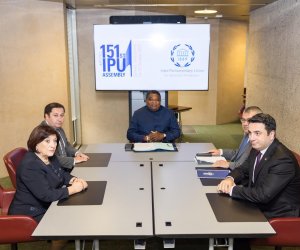 Qafarova scheduled to meet Armenian parliament speaker Simonyan in Istanbul