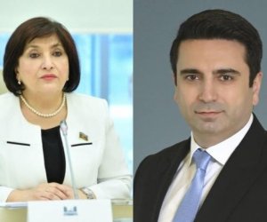 Azərbaycan və Ermənistan parlamentlərinin sədrlərinin görüşü başlayıb
