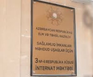 Bakıda eşitmə məhdudiyyətli uşaqların məktəbində yanğın olub- Yenilənib