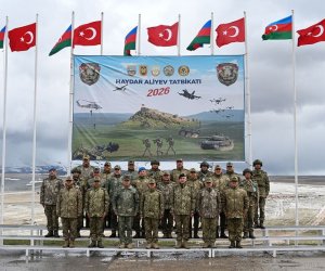 Türkiyə və Azərbaycan Silahlı Qüvvələrinin iştirakı ilə hərbi təlimlər keçirilib