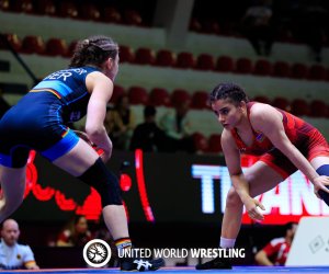 Женская сборная Азербайджана завоевала две медали на чемпионате Европы по борьбе