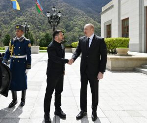 Алиев с Зеленским в Габале - Обновлено