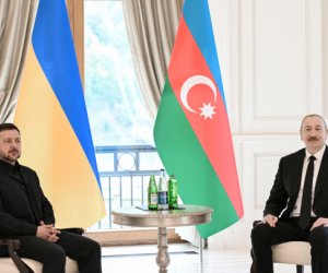 Zelenski Ukraynaya yardıma görə İlham Əliyevə təşəkkür edib