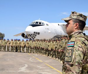 Азербайджанские военные отправились в Турцию на учения