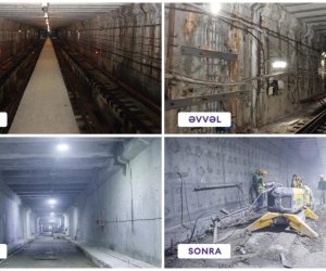 "Həzi Aslanov" metrostansiyasında görülən işlərə dair son vəziyyət açıqlanıb