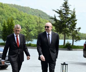 Prezidentin sosial şəbəkə hesablarında Babişin Azərbaycana səfəri ilə bağlı videoçarx paylaşılıb