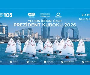 Bakıda yelkən idmanı üzrə "Prezident Kuboku" keçiriləcək