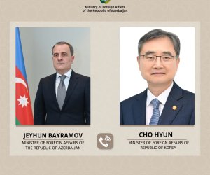 Bayramov və Ço Hyon ikitərəfli əməkdaşlığın genişləndirilməsini müzakirə edib