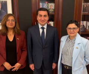 Azərbaycanla Kolumbiya arasında mina problemi ilə bağlı əməkdaşlıq məsələsi müzakirə olunub