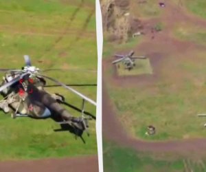 Украинцы сбили два российских вертолета