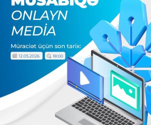 MEDİA onlayn media subyektlərinə dəstək üçün müsabiqə elan edib