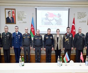 Azərbaycan və Türkiyə hərbçiləri kütləvi qırğın silahlarından mühafizə üzrə görüş keçiriblər